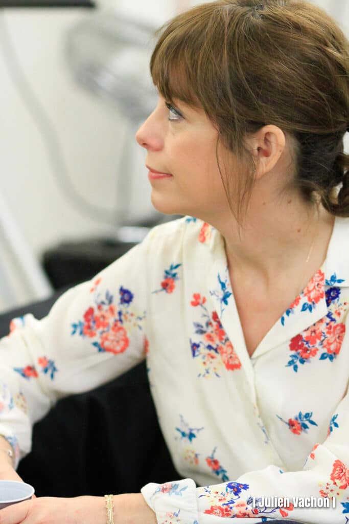 Isabelle Fontan, fondatrice de MOX Musique, à l’Atelier de Cédric