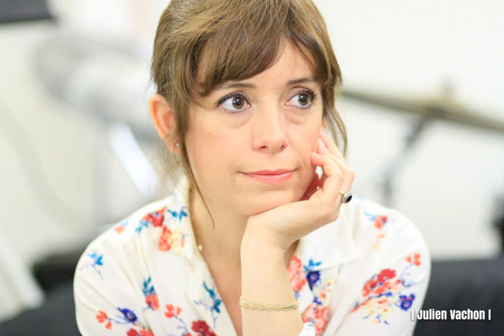 Isabelle Fontan, fondatrice de MOX Musique, à l’Atelier de Cédric
