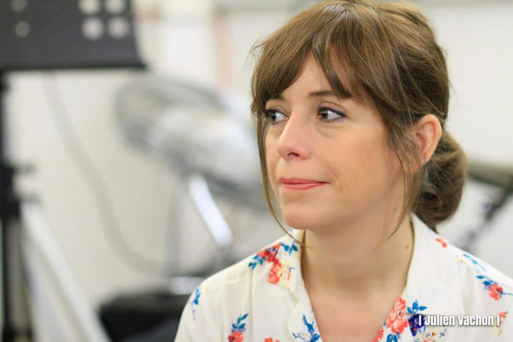 Isabelle Fontan, fondatrice de MOX Musique, à l’Atelier de Cédric