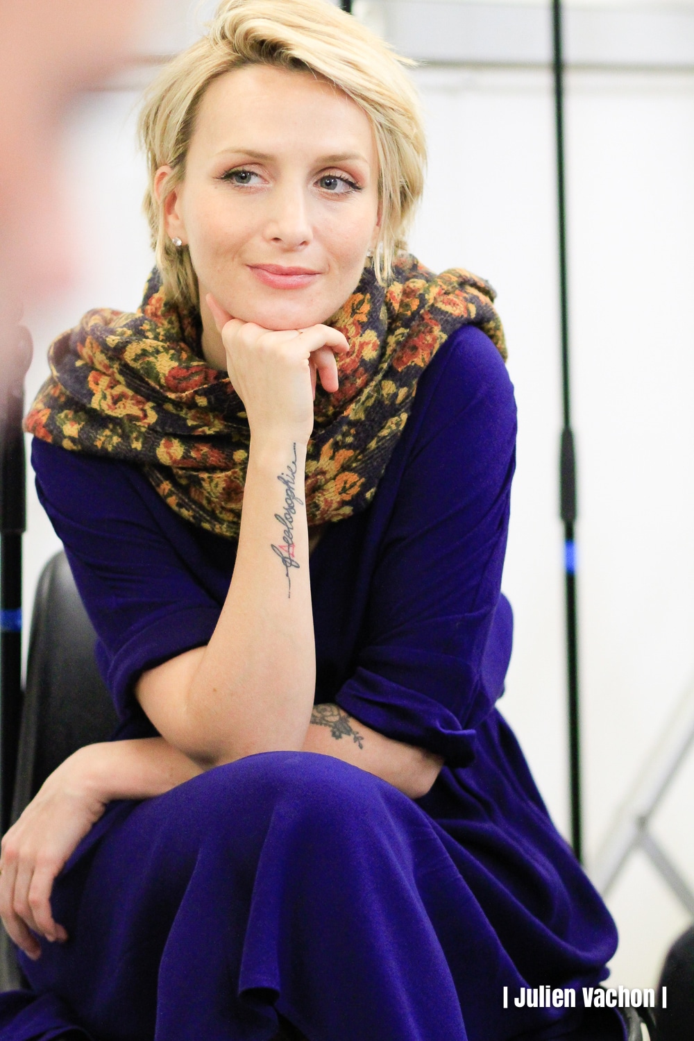 Lison Mezzina, artiste à l’atelier de Cédric
