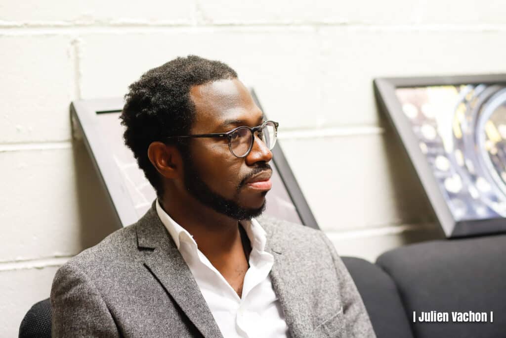 Abdoulaye Sambe, fondateur et CEO de GIGZ, aux rencontres pros de L’Atelier de Cédric