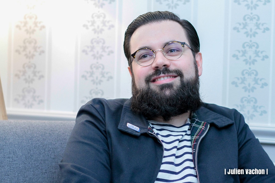 Robin Godet, producteur et directeur de festival, aux rencontres pros de L’Atelier de Cédric