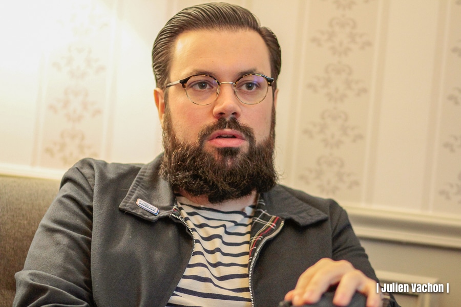 Robin Godet, producteur et directeur de festival, aux rencontres pros de L’Atelier de Cédric