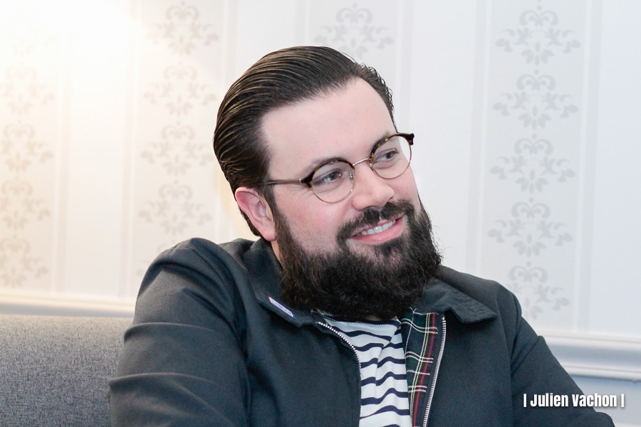 Robin Godet, producteur et directeur de festival, aux rencontres pros de L’Atelier de Cédric