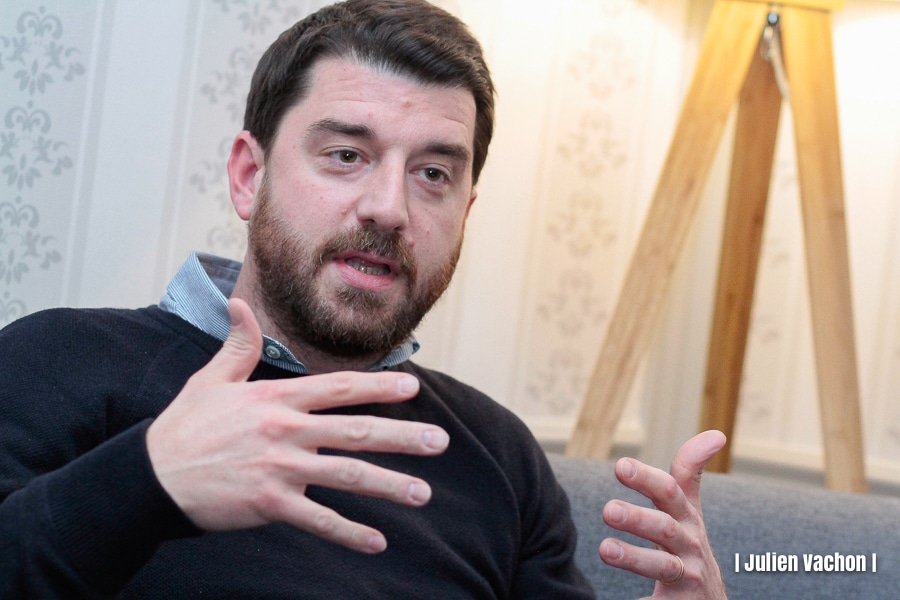 Thomas Leroy, directeur du développement vidéo, aux rencontres pros de L’Atelier de Cédric