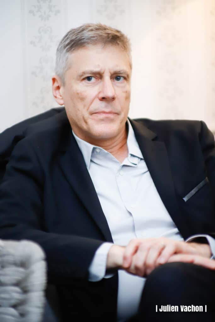Gilles Petit, co-fondateur de Little Bros. Productions, aux rencontres pros de L’Atelier de Cédric