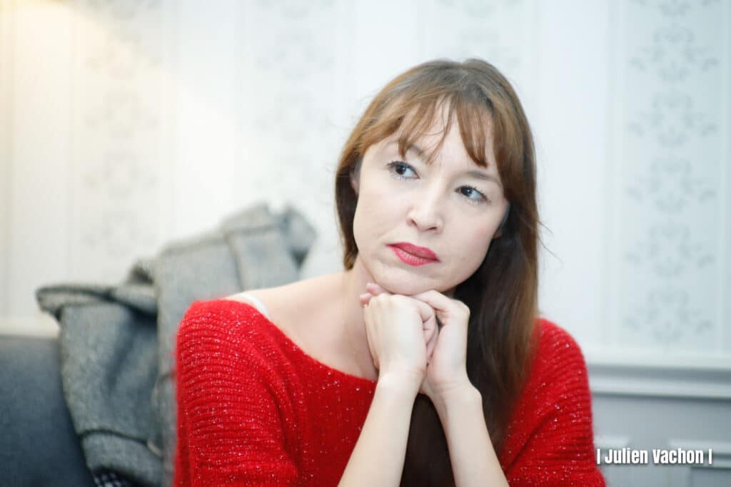 Marylin Clarisse, attachée de presse chez Adone Productions, aux rencontres pros de L’Atelier de Cédric