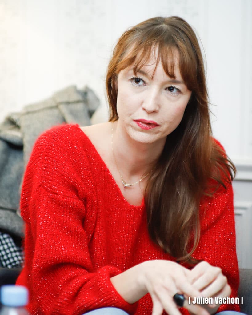 Marylin Clarisse, attachée de presse chez Adone Productions, aux rencontres pros de L’Atelier de Cédric
