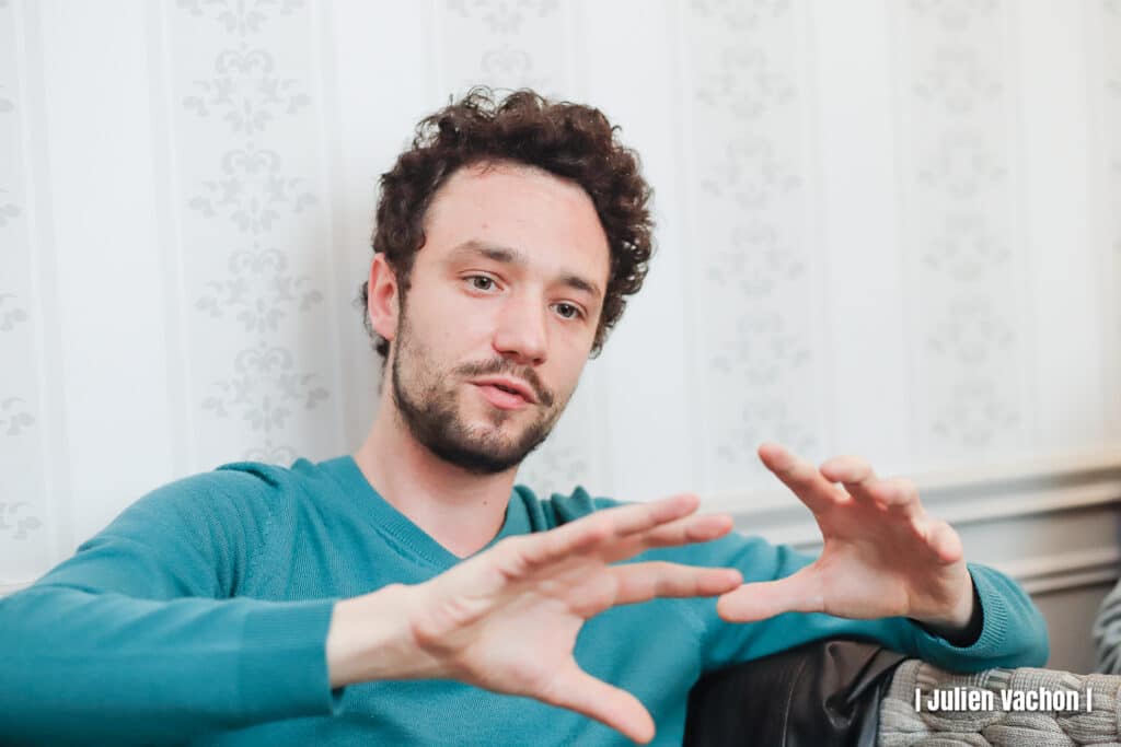 Pierre Blaise, réalisateur d’albums et ingénieur du son, aux rencontres pros de L’Atelier de Cédric