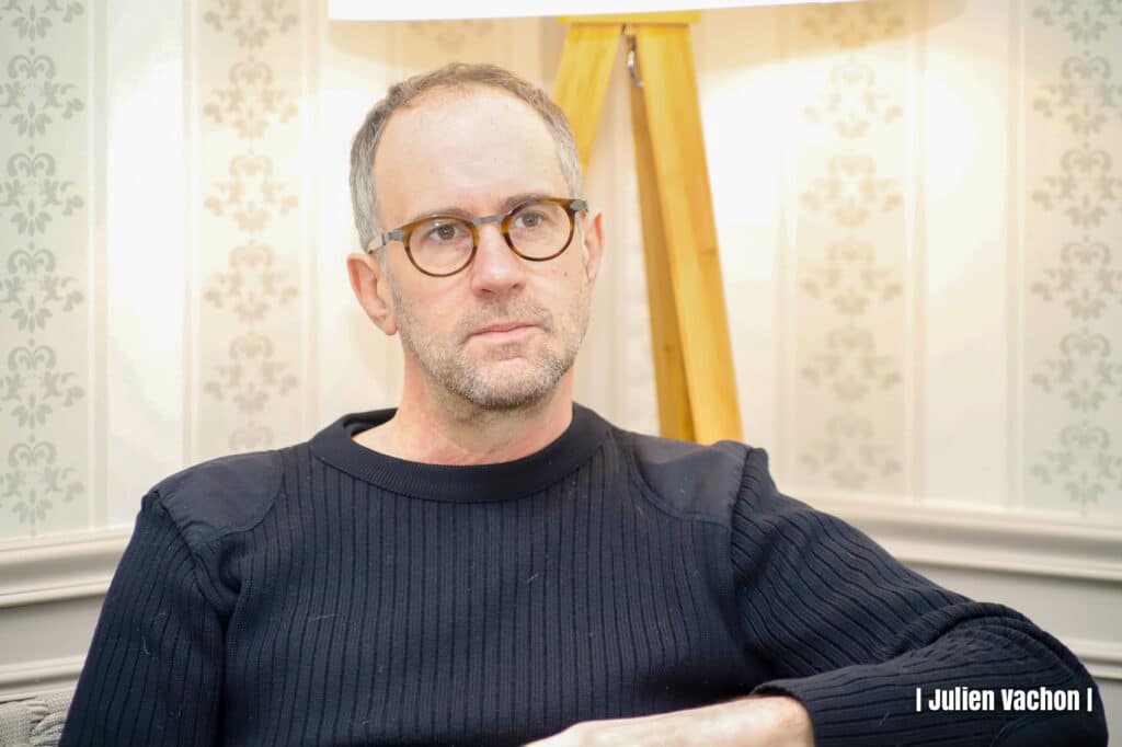 Etienne Gauthier, fondateur de Bolid Records, à l’Atelier de Cédric