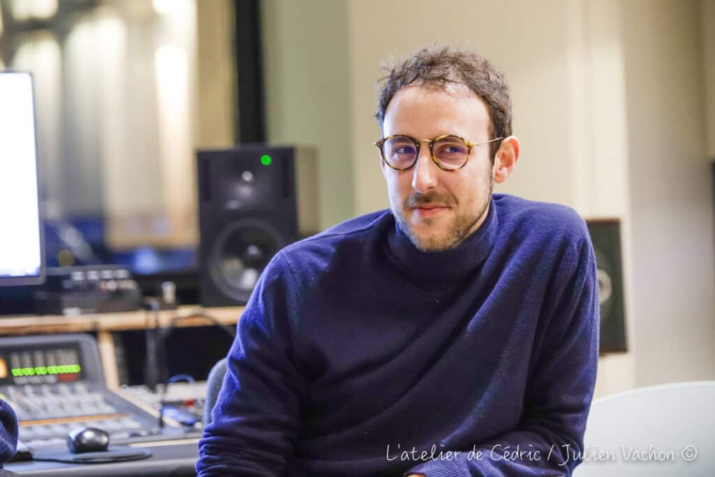Florian Berger, attaché de presse indépendant, à l’Atelier de Cédric