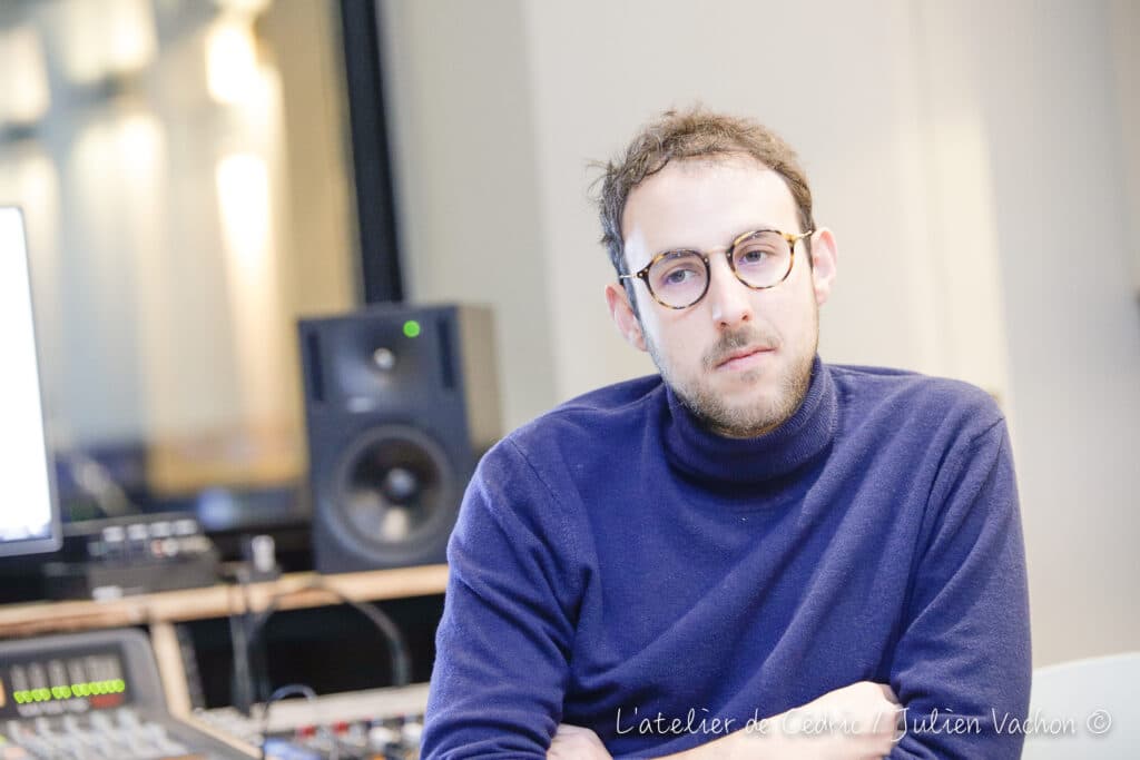 Florian Berger, attaché de presse indépendant, à l’Atelier de Cédric