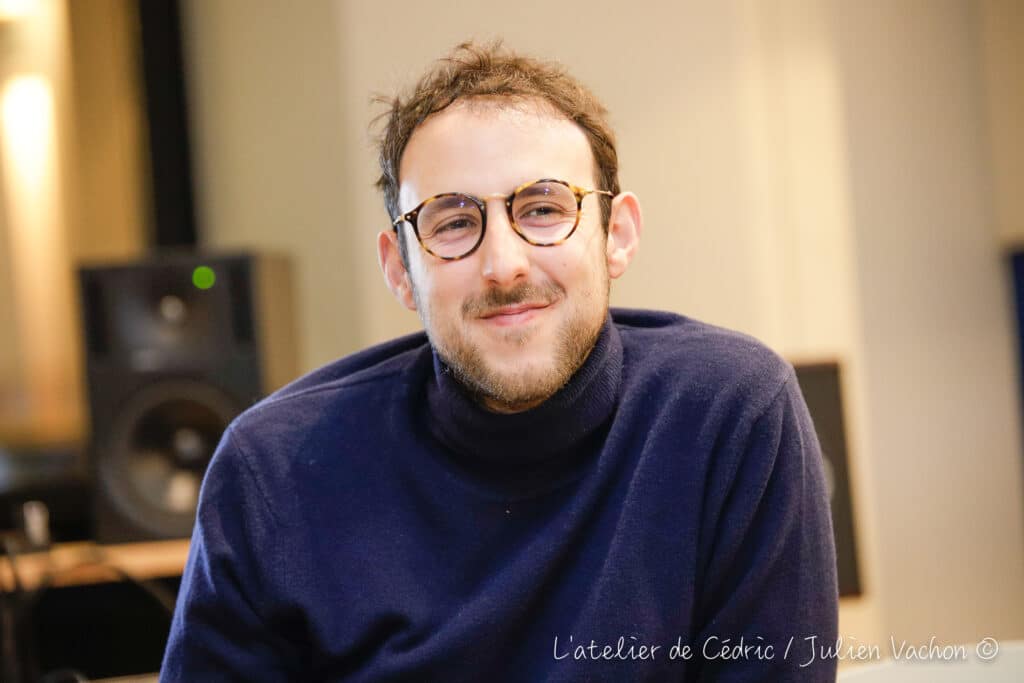Florian Berger, attaché de presse indépendant, à l’Atelier de Cédric
