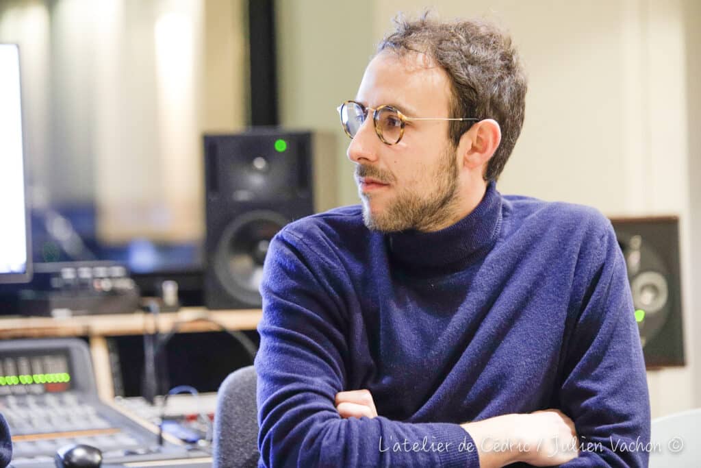 Florian Berger, attaché de presse indépendant, à l’Atelier de Cédric