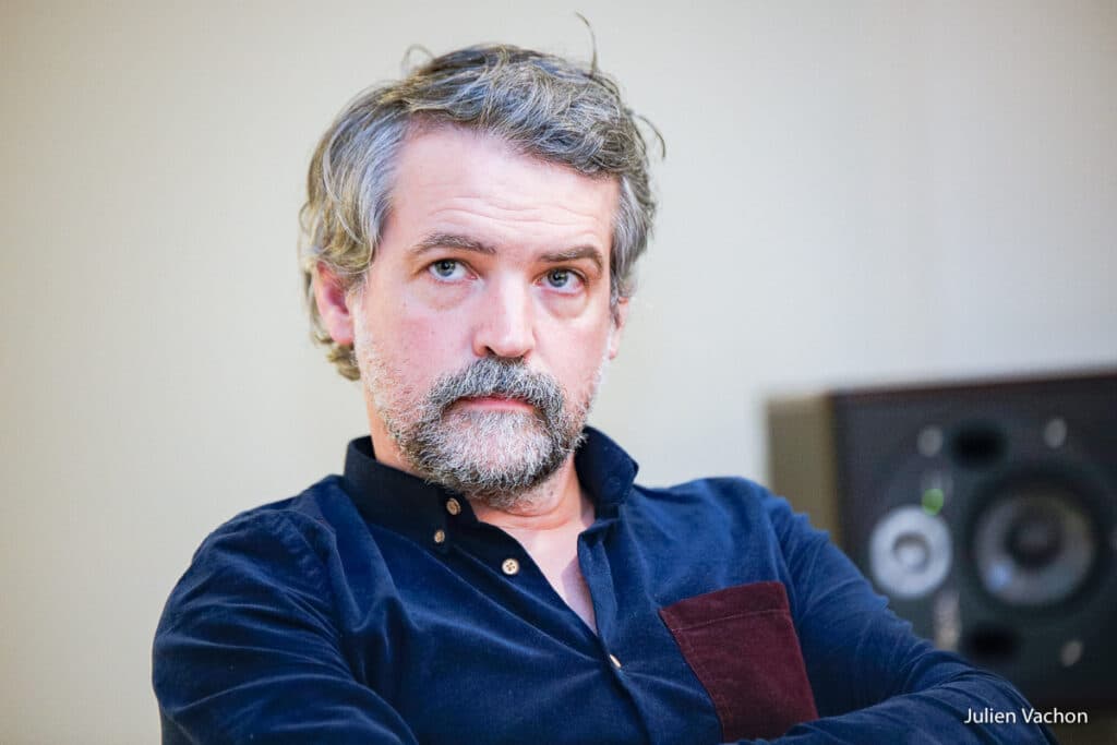 Matthieu Devos, co-fondateur des Disques Pavillon, à l’Atelier de Cédric