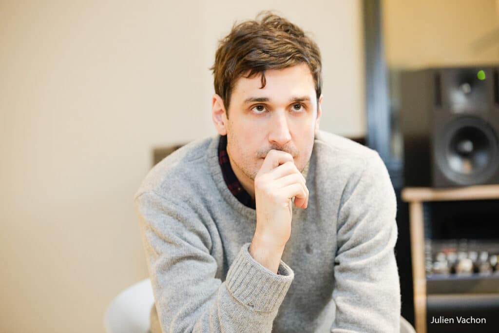 Quentin Pestre, directeur général du label Decca France (Universal Music France), photographié pour L’Atelier de Cédric