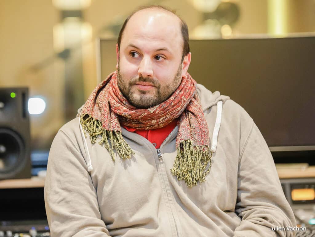 Thomas Persuy, fondateur de 18heures48, à l’Atelier de Cédric