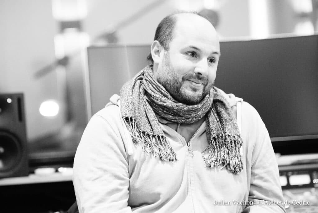 Thomas Persuy, fondateur de 18heures48, à l’Atelier de Cédric