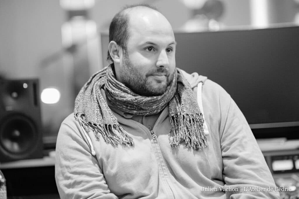 Thomas Persuy, fondateur de 18heures48, à l’Atelier de Cédric