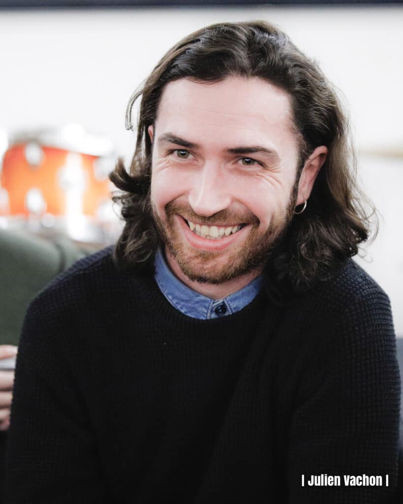 William Baudouin, vidéaste et créateur de contenus, à l’Atelier de Cédric