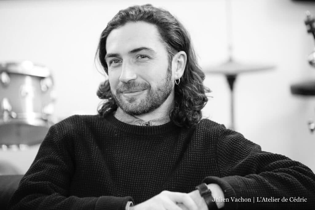 William Baudouin, vidéaste et créateur de contenus, à l’Atelier de Cédric