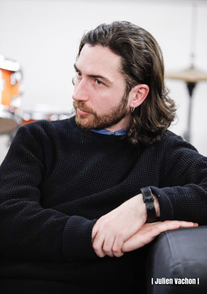 William Baudouin, vidéaste et créateur de contenus, à l’Atelier de Cédric