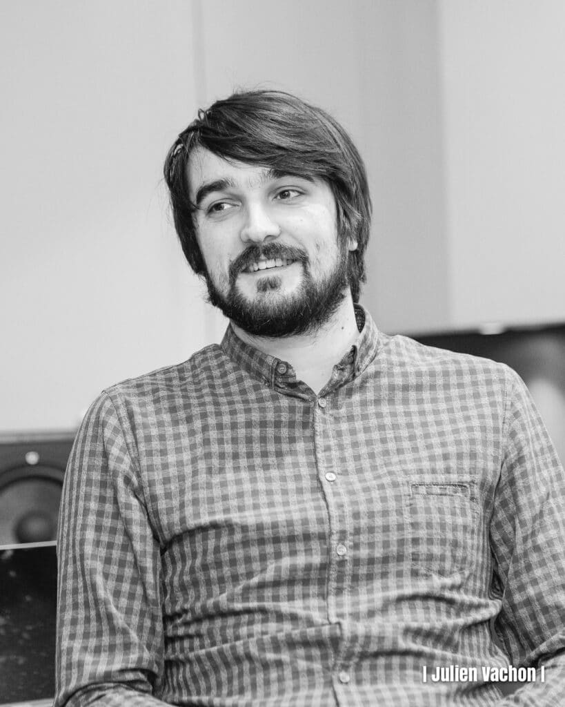 Sylvain Lemerle, programmateur de Jardin21, à L’Atelier de Cédric