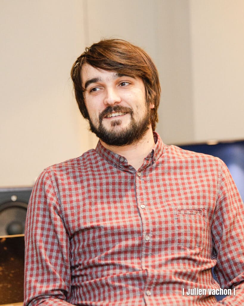 Sylvain Lemerle, programmateur de Jardin21, à L’Atelier de Cédric