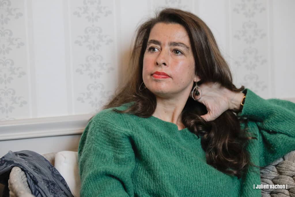 Céline Bensahkoun, attachée de presse musique et image, à l’Atelier de Cédric