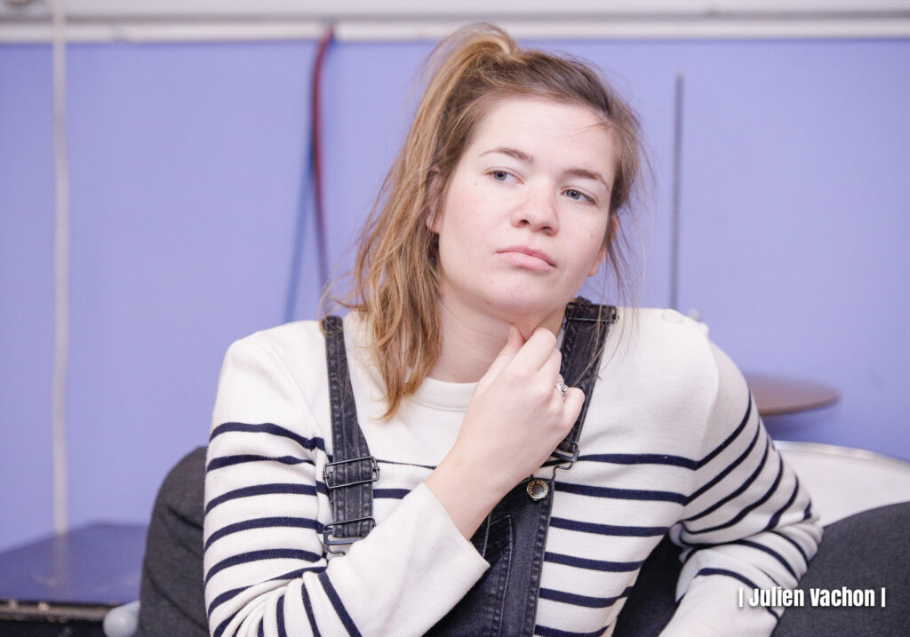 Marine Batal, attachée de presse chez [PIAS], à l’Atelier de Cédric
