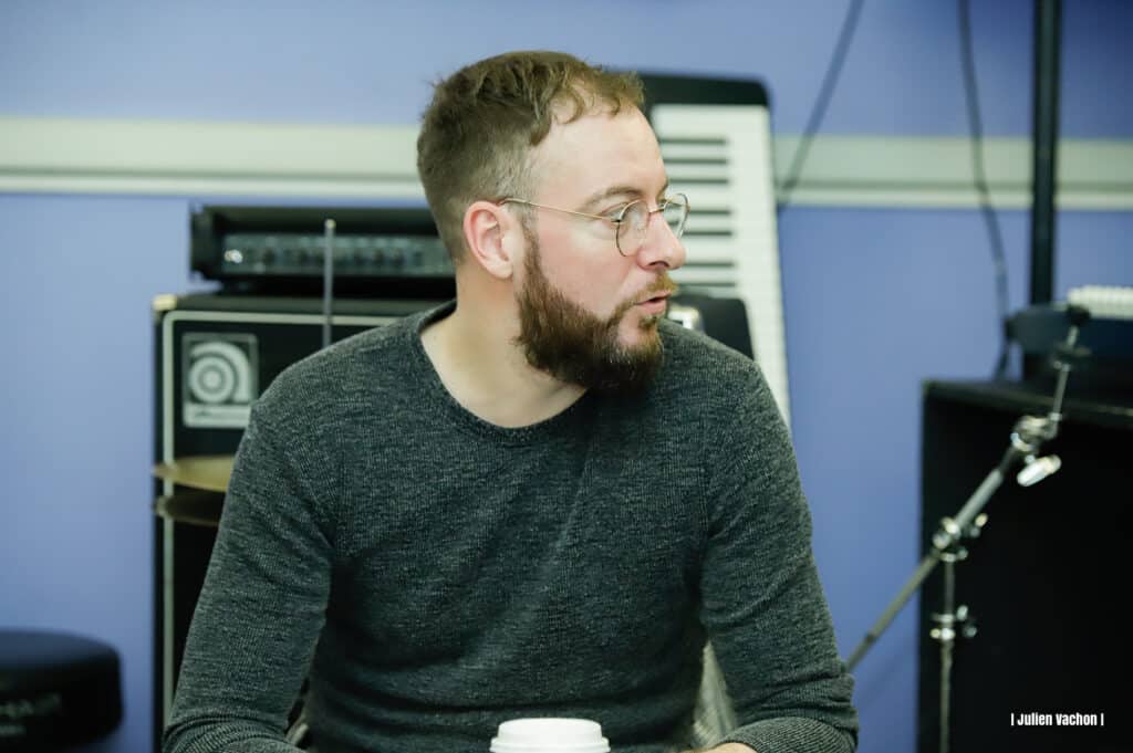 Yohann Redevit, directeur commercial de Radioshop, à L’Atelier de Cédric