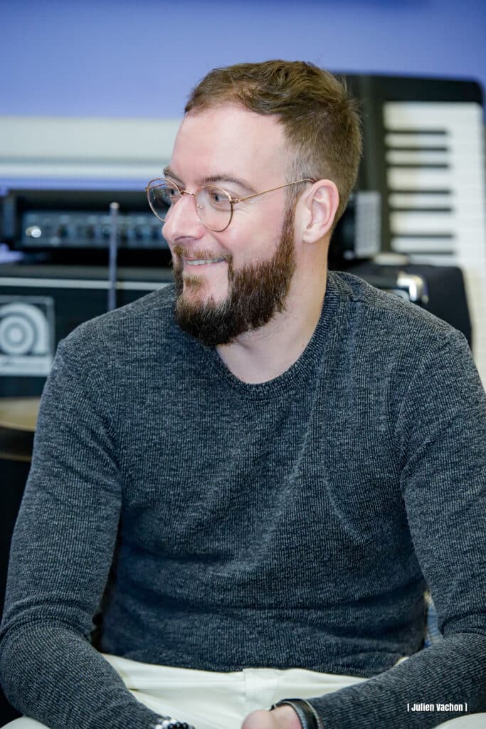 Yohann Redevit, directeur commercial de Radioshop, à L’Atelier de Cédric