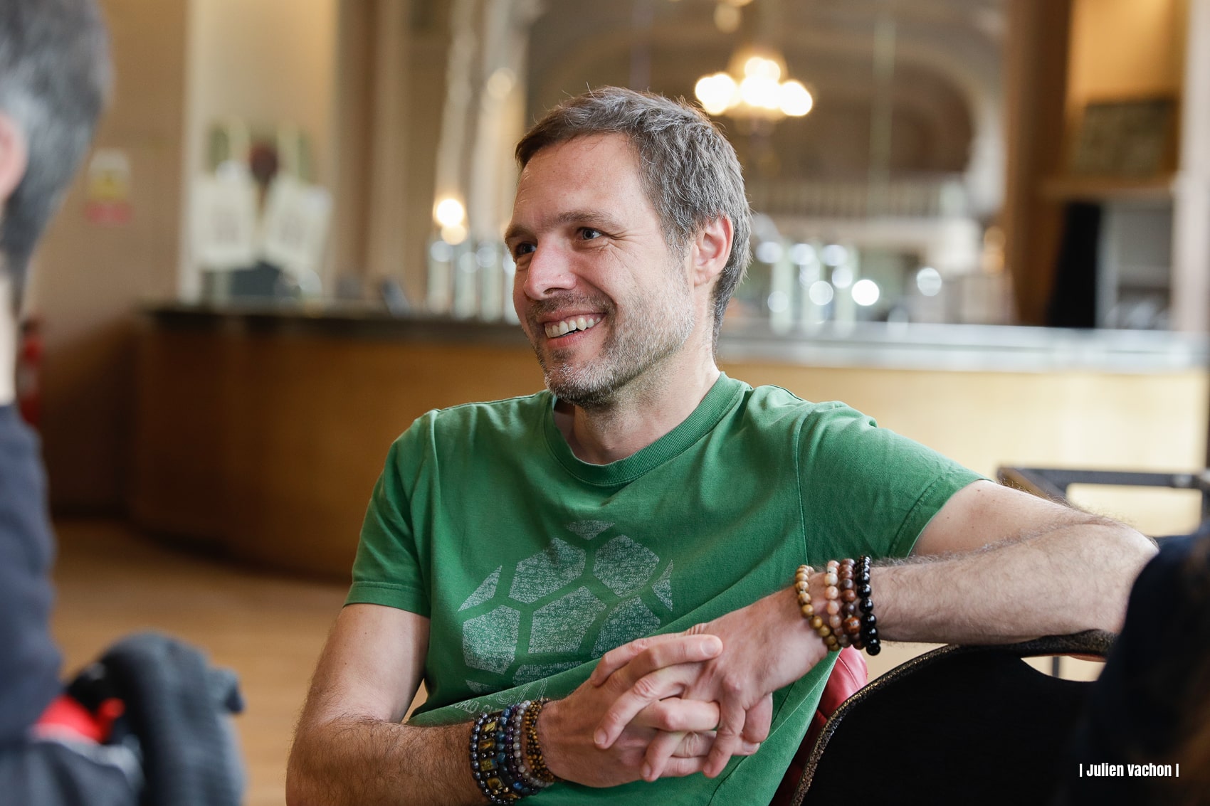 Gregory Libessart aux rencontres pros de l’atelier de Cédric, 2019