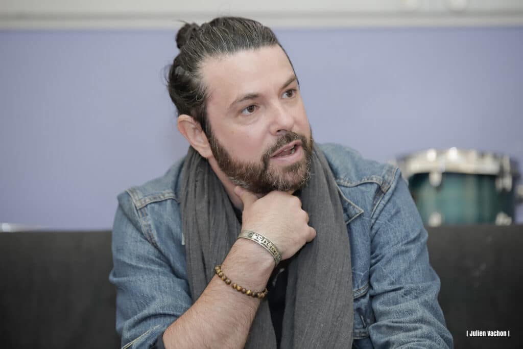 Sébastien Lafargue, musicien et producteur d’Autour de Lucie, aux rencontres pros de L’Atelier de Cédric
