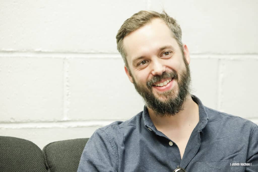 Martin Sumeire, producteur et réalisateur son, à L’Atelier de Cédric