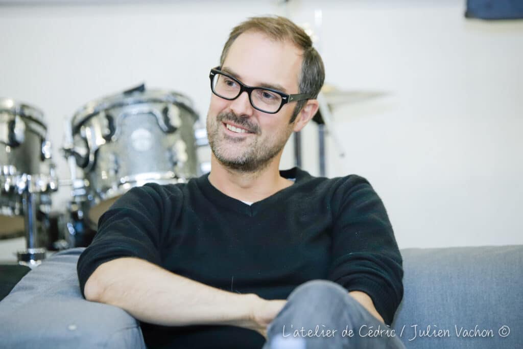 Antoine Gaillet, directeur artistique chez PIAS et producteur, photographié pour L’Atelier de Cédric