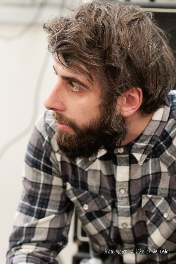 Jérémi Swann Derruppe, ingénieur du son et réalisateur, à L’Atelier de Cédric