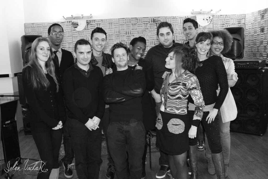 Benjamin Vermeil, A&R et éditeur chez Because Music, photographié pour L’Atelier de Cédric