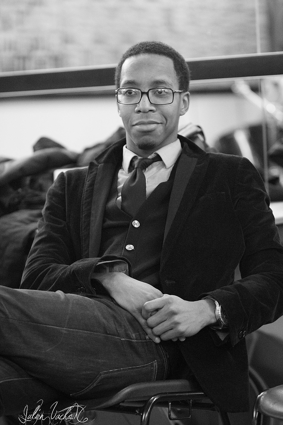 Markus Mann, artiste à l’atelier de Cédric