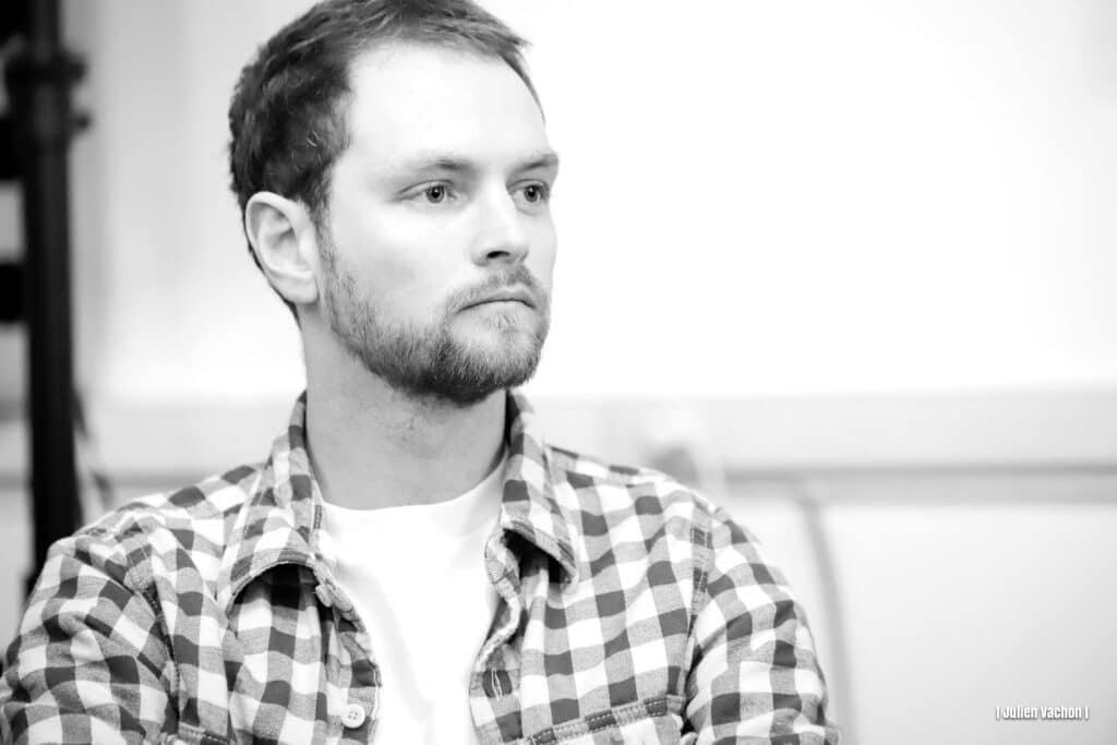 Eric Najar, compositeur et mixeur, à L’Atelier de Cédric