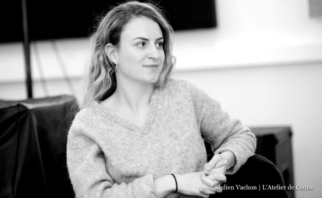 Isis Follut, directrice artistique chez Music Work, à L’Atelier de Cédric