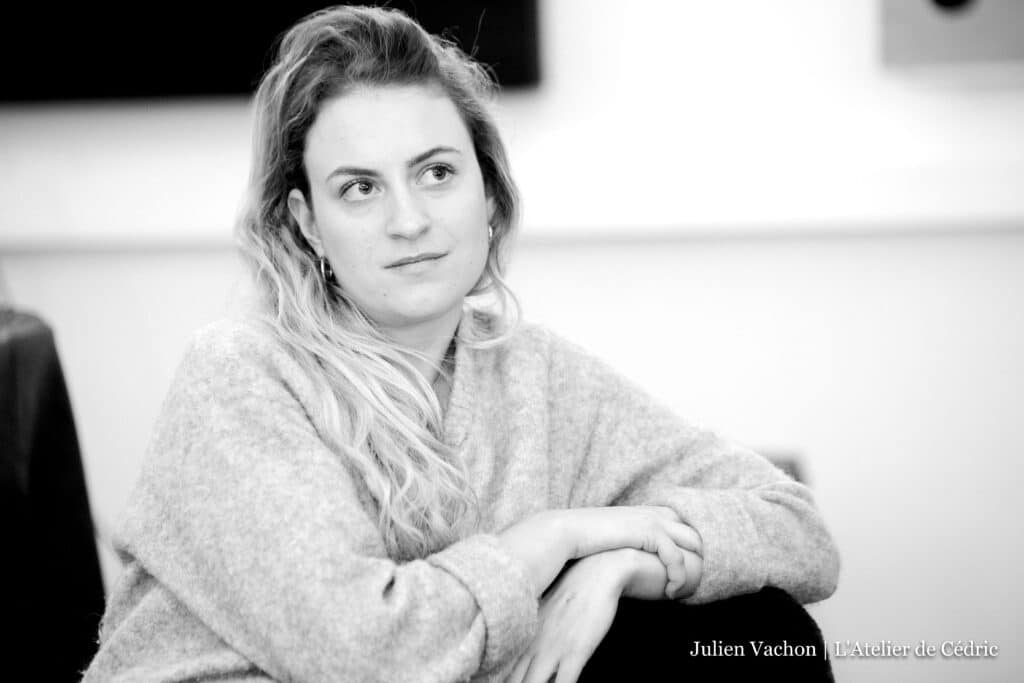 Isis Follut, directrice artistique chez Music Work, à L’Atelier de Cédric