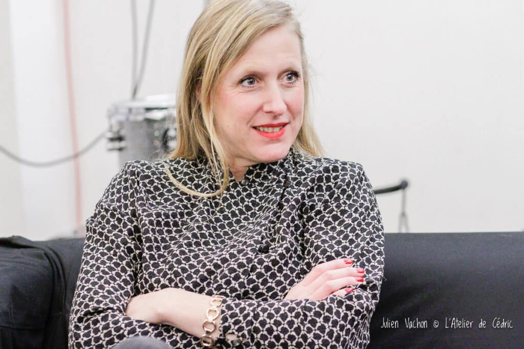 Julie Hardouin, ex-directrice artistique du Batofar, photographiée pour L'Atelier de Cédric