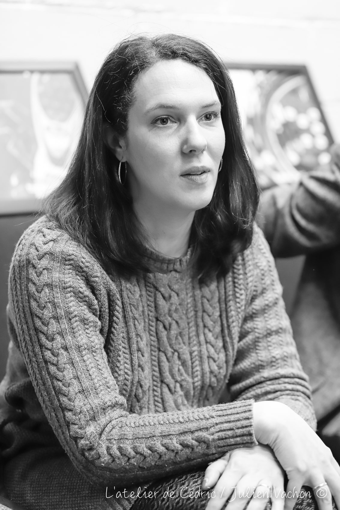 Leila Khelafi, rencontre L’Atelier de Cédric (3)