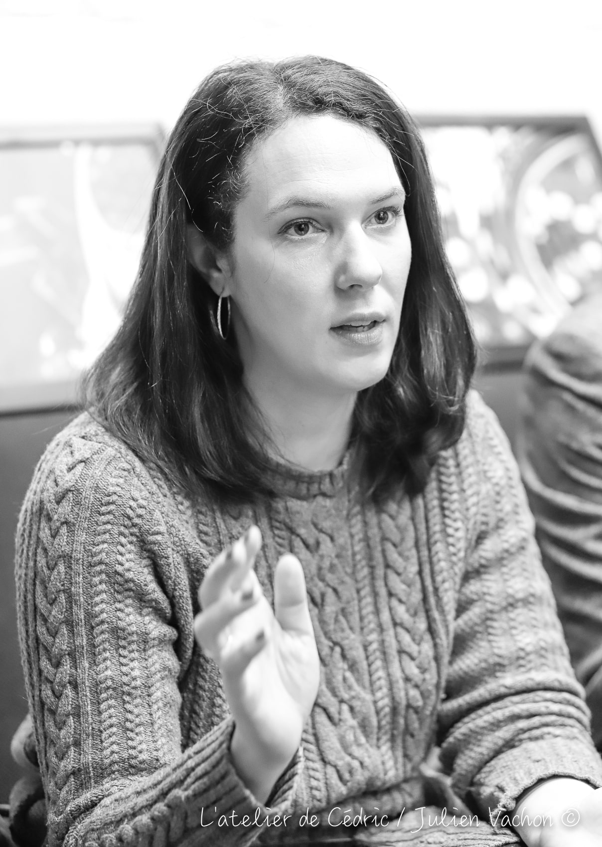 Leila Khelafi, rencontre L’Atelier de Cédric (5)