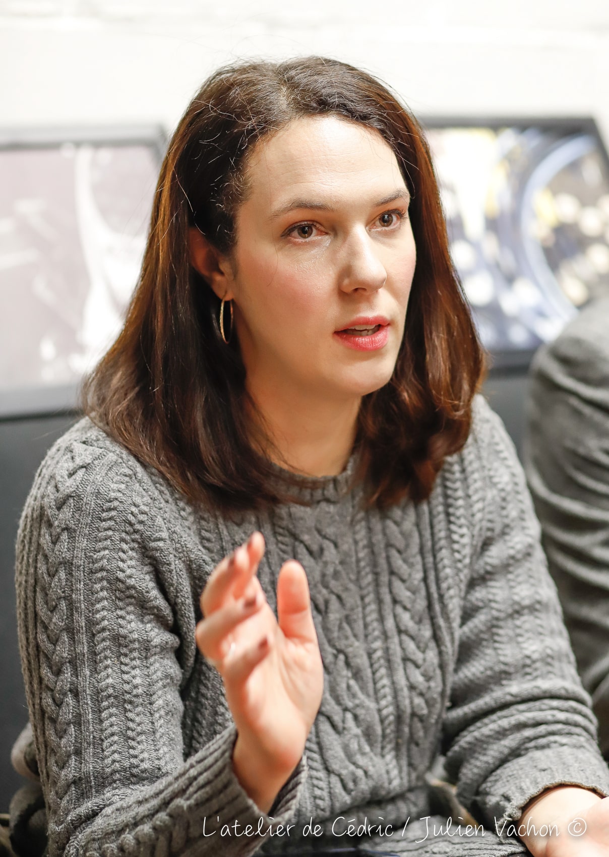 Leila Khelafi, rencontre L’Atelier de Cédric (6)