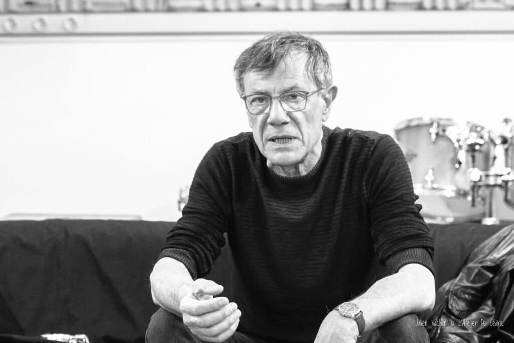 Alain Charriras, musicien et consultant, à L’Atelier de Cédric