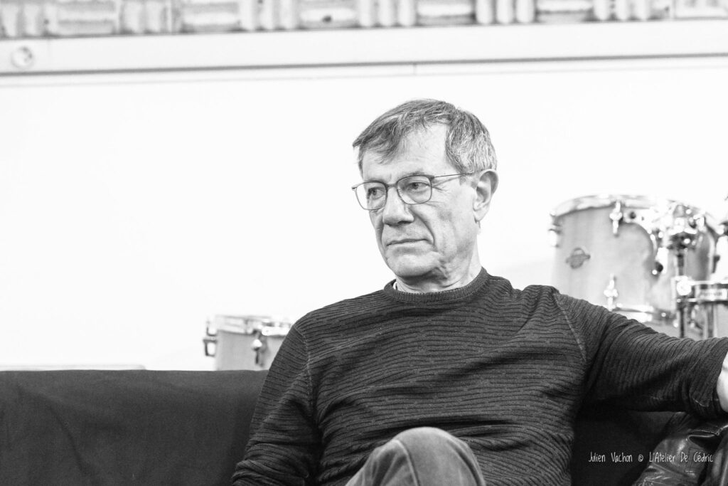 Alain Charriras, musicien et consultant, à L’Atelier de Cédric