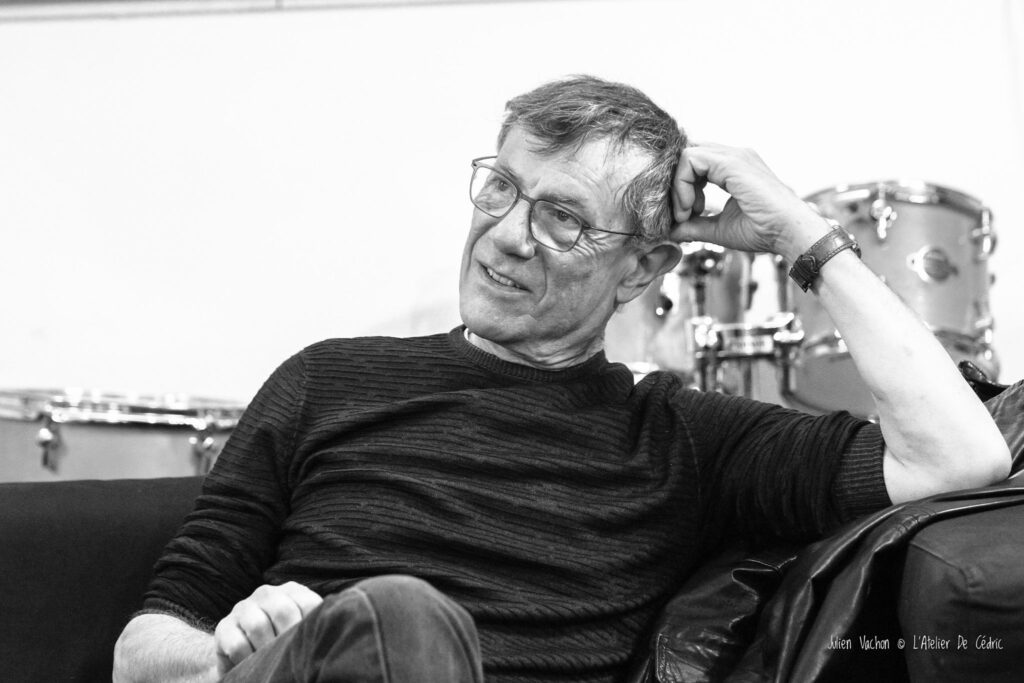 Alain Charriras, musicien et consultant, à L’Atelier de Cédric