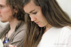 Chloé Plancoulaine aux rencontres pros de l'atelier de C&eacute;dric, 2022